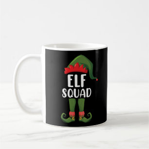 Elf Squad Funny Family Matching Christmas  Coffee Mug
