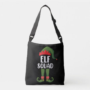 Elf Squad Funny Family Matching Christmas Crossbody Bag