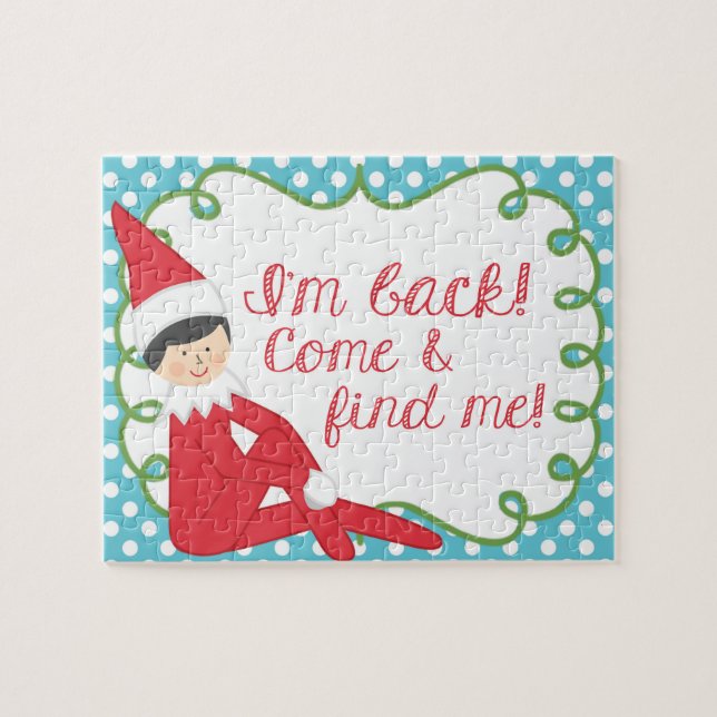 Elf sur le puzzle (Horizontal)