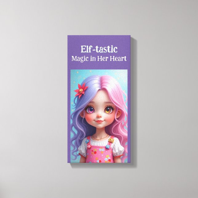 Elf-tastic Canvas Print (Front)