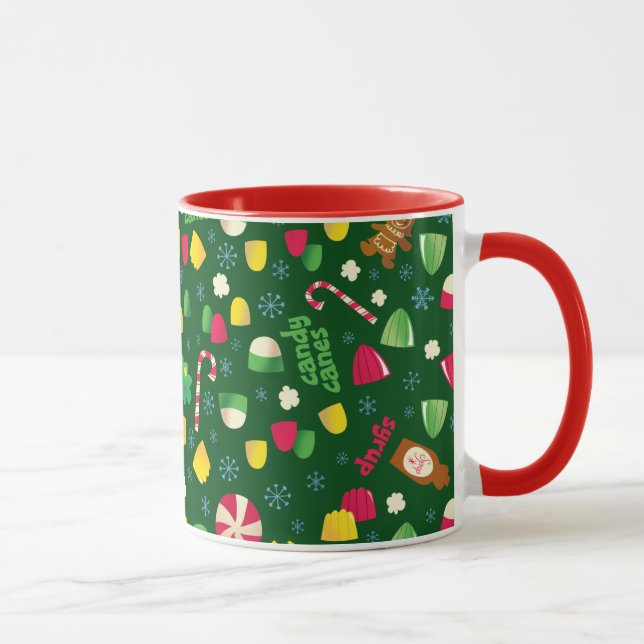 Elf the Movie Candy Pattern Mug (Right)
