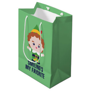 Elf the Movie   Cute Buddy Medium Gift Bag