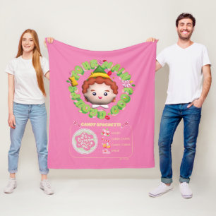 Elf the Movie   Four Main Food Groups Fleece Blanket