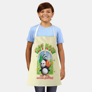 Elf the Movie   Not Now Arctic Puffin! Apron
