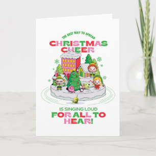 Elf the Movie The Best Way to Spread Christmas Note Card