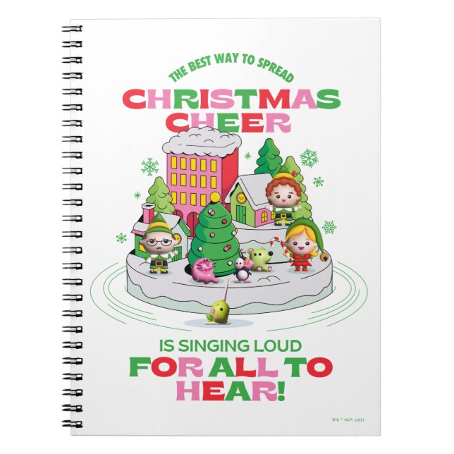 Elf the Movie | The Best Way to Spread Christmas Notebook (Front)