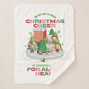 Elf the Movie   The Best Way to Spread Christmas Sherpa Blanket