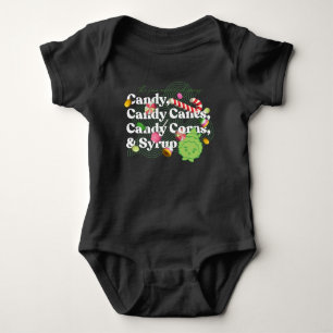 Elf the Movie The Four Main Food Groups Baby Bodysuit