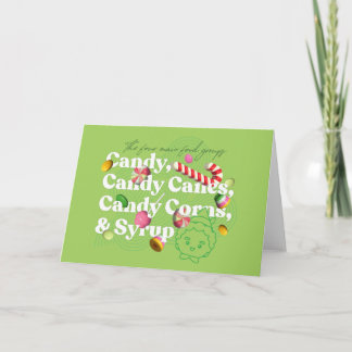 Elf the Movie | The Four Main Food Groups Note Card