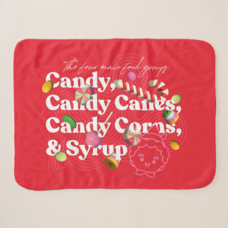 Elf the Movie | The Four Main Food Groups Sherpa Blanket