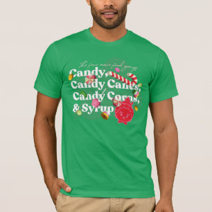Elf the Movie The Four Main Food Groups T-Shirt