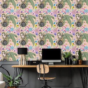 Elf Warrior Dragon Fantasy  Wallpaper