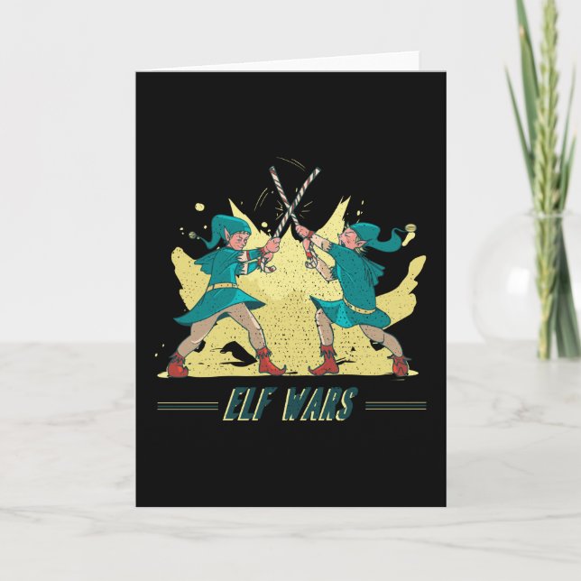 Elf wars card (Front)