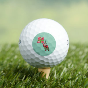 Elf With Gift Callaway Warbird golf balls 12 pk