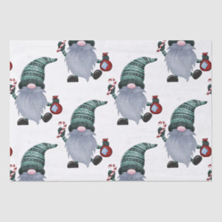 Elf with hat tissue paper