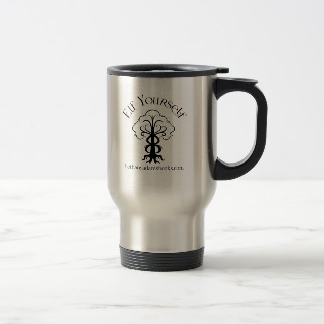 Elf Yourself Travel Mug (Right)