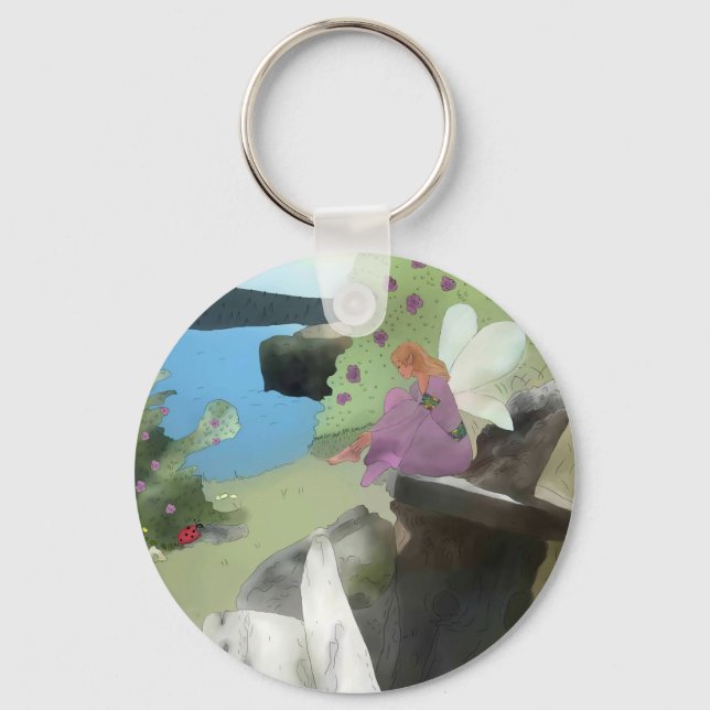 Elfe am See Keychain (Front)