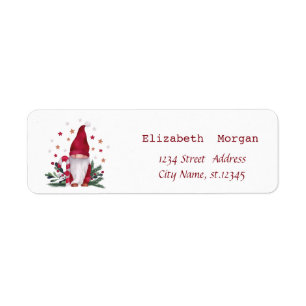 Elfe Nordique Branches de Pin Joyeux Noël