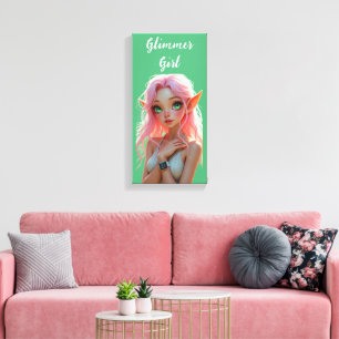 Elfie Canvas Print