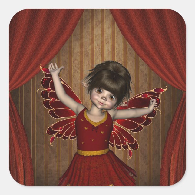 Elfin Fairy Keldie Sticker (Front)