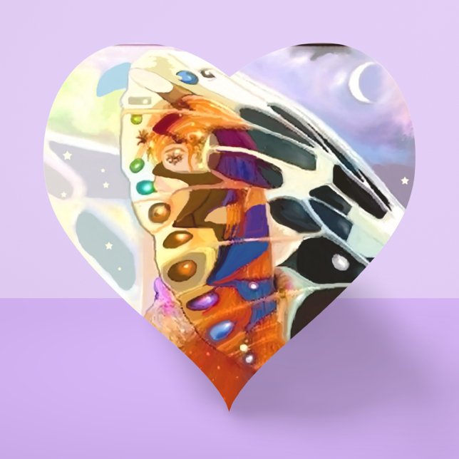 Elfin Heart Sticker (Creator Uploaded)