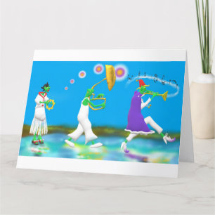 Elfin Marching Band Thank You Card