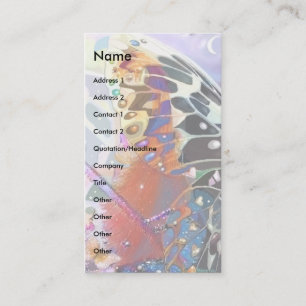 Elfin Moon template Business Card