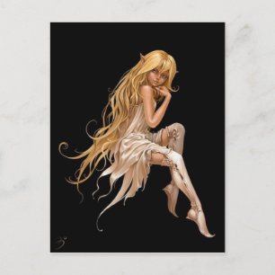 ELFINA THE ELF POSTCARD