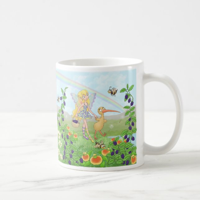 Elfleda and Kiwi berries Coffee Mug (Right)