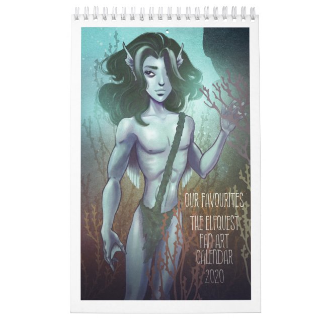 Elfquest 2020 Fan Art Calendar (Cover)