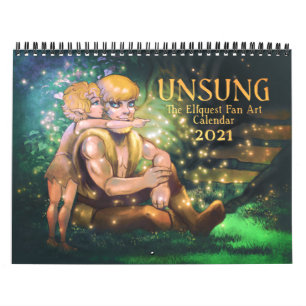 Elfquest 2021 Fan Art Calendar