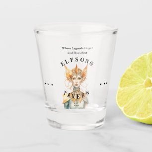 Elfsong Tavern - Baldur's Gate Fanart Inspired Shot Glass