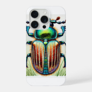 Elga beetle 091024IREF201 - Watercolor iPhone 15 Pro Case