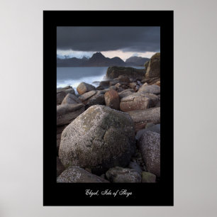 Elgol Beach. Poster by cARTerART