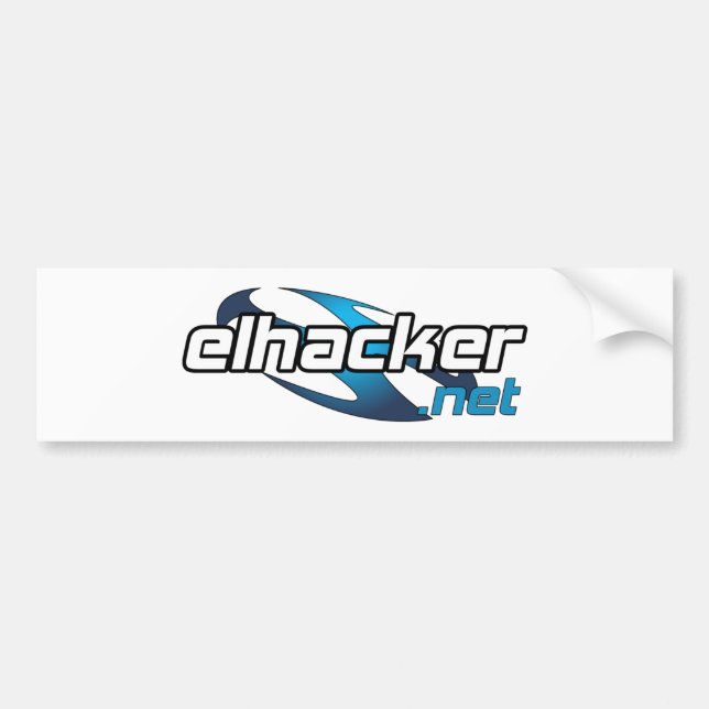 elhacker.net bumper sticker (Front)