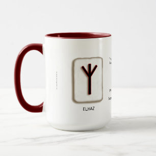 Elhaz RuneStone 15 oz. Mug
