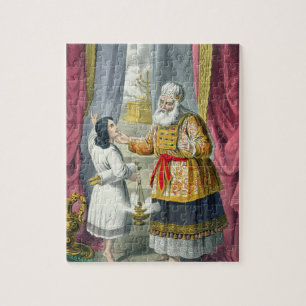 Eli Questioning Samuel Regarding the Vision, from Jigsaw Puzzle
