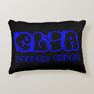 Elia graphiti accent pillow