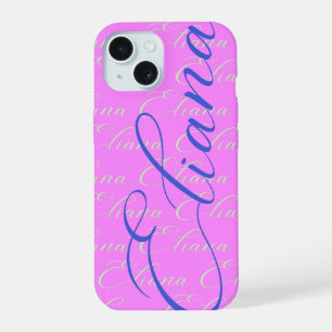 Eliana Repeating Name Pattern  iPhone 15 Case