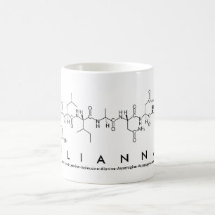 Elianna peptide name mug