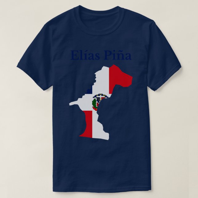 Elias Pina Province Dominican Republic T-Shirt (Design Front)