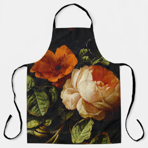 Elias van den Broeck, Still Life with Roses Apron