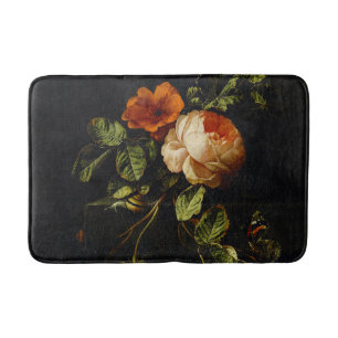 Elias van den Broeck, Still Life with Roses Bath Mat
