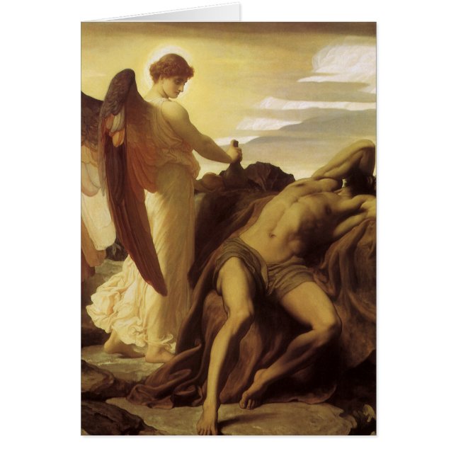 Élie dans le désert par Lord Frederic Leighton (Devant)