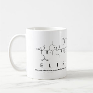Elie peptide name mug