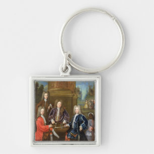 Elihu Yale (1648-1721) the second Duke of Devonshi Keychain