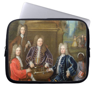 Elihu Yale (1648-1721) the second Duke of Devonshi Laptop Sleeve
