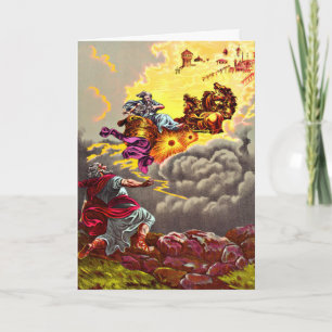 Elijah Ascend à la carte de voeux du Ciel