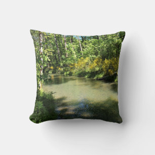 Elijah Bristow State Park, Dexter, Oregon Throw Pillow