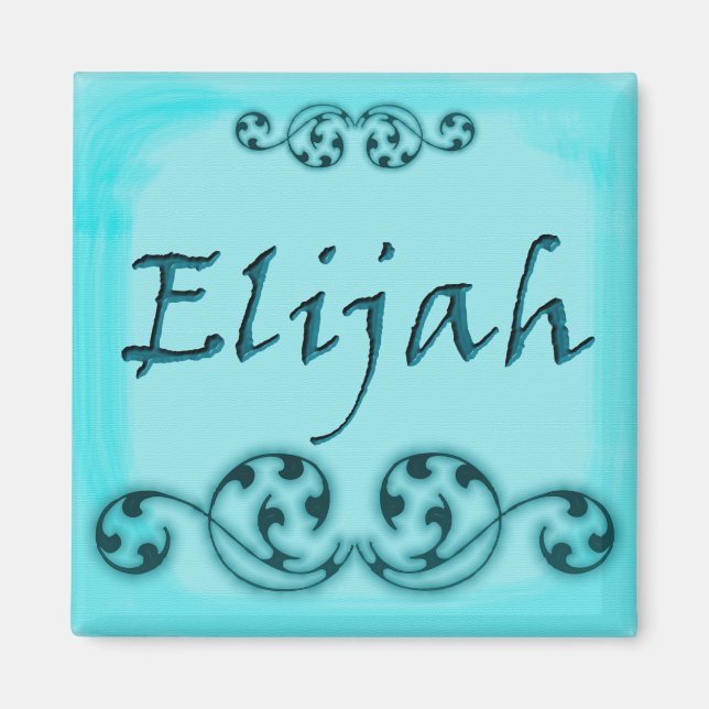 Elijah Magnet ornemental (Devant)